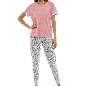 Roudelain Women's 2-Pc. Double-Sleeve Pajamas Set